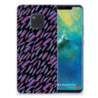 Huawei Mate 20 Pro TPU bumper Feathers Color - thumbnail