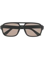 Gucci Eyewear lunettes de soleil à monture pilote - Noir