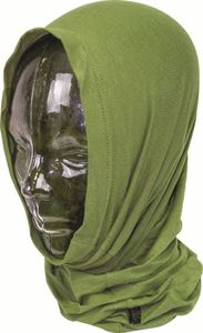 Highlander Headover nekwarmer balaclava sjaal - olive