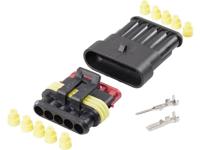 TE Connectivity 30S006 Superseal set AMP-Superseal 1.5mm Series Totaal aantal polen: 5 Rastermaat: 6 mm Inhoud: 1 set(s)