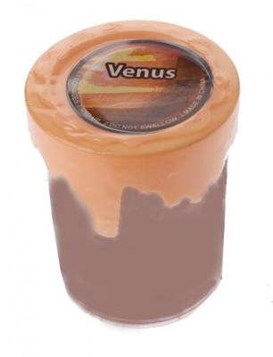 Tutti Frutti Solar Slijm Venus 5 x 6 cm bruin