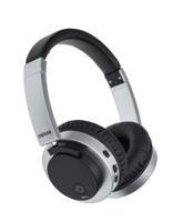 Denver BTN-206 BLACK Headset Bedraad en draadloos Hoofdband Oproepen/muziek Bluetooth Zwart, Zilver