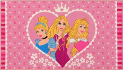 Disney vloerkleed Princess Heart 140 x 80 cm Disney vloerkleed Princess Heart 140 x 80 cm