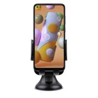 Shop4 - Samsung Galaxy A11 Autohouder Instelbare Raamhouder Zwart