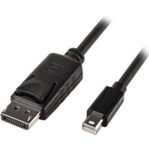 Lindy 41648 DisplayPort kabel 5 m Mini DisplayPort Zwart