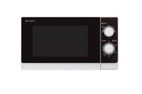 Sharp Home Appliances R-200WW Aanrecht Solo-magnetron 20 l 800 W Zwart, Wit