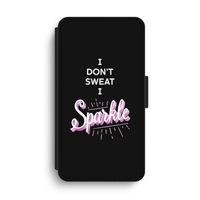 Sparkle quote: iPhone XS Max Flip Hoesje