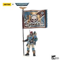 Warhammer 40K Action Figure 1/18 Astra Militarum Tempestus Scions Command Squad 55Th Kappic Eagles Banner Bearer 12 Cm - thumbnail