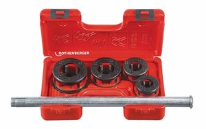 Rothenberger Schroefdraadsnijijzerset | 1/2, 3/4, 1, 1 1/4 inch | 1 stuk - 070781X 070781X