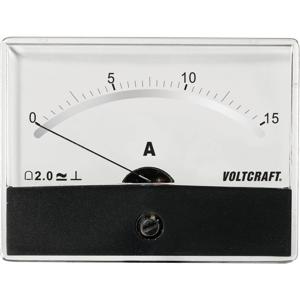 VOLTCRAFT AM-86X65/15A/DC AM-86X65/15A/DC Inbouwmeter AM-86X65/15 A/DC Draaispoel