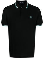 Fred Perry polo Twin Tipped en coton - Noir