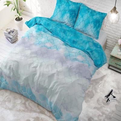 Sleeptime Elegance Dream Wave - Blue Lits-jumeaux (240 x 220 cm + 2 kussenslopen) Dekbedovertrek