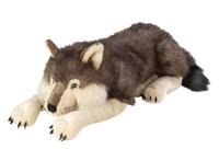 Wild Republic 82332 - Floppies, wolf, 76 cm - knuffeldier van pluche