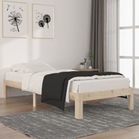 Bedframe massief grenenhout 90x200 cm