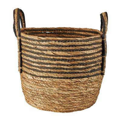 Mand zwarte streep - laag - ø29x24 cm