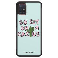 Samsung Galaxy A71 hoesje - Go sit on a cactus