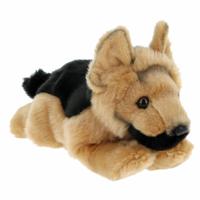 Knuffeldier Puppy Duitse herder Elzasser hond - zachte pluche stof - premium knuffels - 30 cm