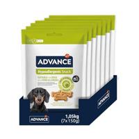 Advance Snacks - Hypoallergene snack voor honden, 7 x 150 g, totaal 1050 g