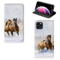 Apple iPhone 11 Pro Max Hoesje maken Paarden - thumbnail