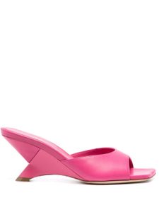 Vic Matie mules en cuir 75 mm - Rose