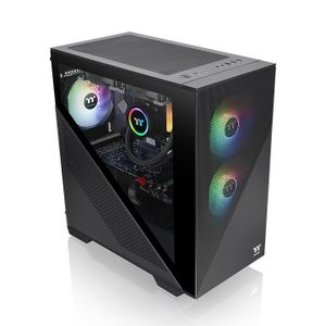 Thermaltake Divider 170 TG ARGB tower behuizing 1x USB-A 2.0, 2x USB-A 3.2 (5 Gbit/s), 1x Audio, Window-kit