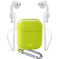 Cellularline Dynamische soft-touch siliconen AirPod-hoes met haak en magneetkabel voor Apple AirPods 1 & 2
