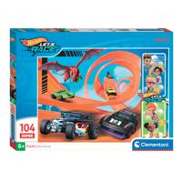 Clementoni Legpuzzel Super Color Hot Wheels, 104st. - thumbnail