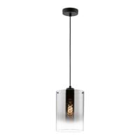 Fischer & Honsel Hanglamp Samu smoke glas 60895 - thumbnail