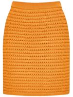 12 STOREEZ Gebreide mini-rok - Oranje