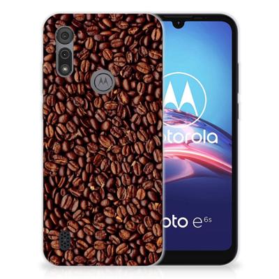 Motorola Moto E6s Siliconen Case Koffiebonen Motorola Moto E6s Siliconen Case Koffiebonen