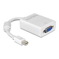 DeLOCK Adapter mini Displayport / VGA FM 0,18 m VGA (D-Sub) Wit - thumbnail