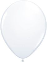 Witte ballonnen 30cm 10 stuks - thumbnail