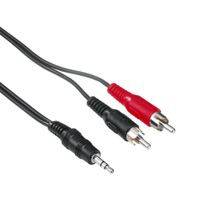 Hama 3,5Mm Plug St/2 Cinch 5M - thumbnail