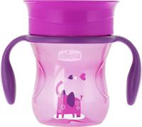 Chicco drinkbeker Perfect meisjes 200 ml siliconen roze