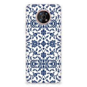 Nokia G50 TPU Case Flower Blue