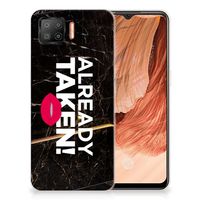 OPPO A73 4G Siliconen hoesje met naam Already Taken Black