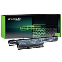 Green Cell® Extended Serie Laptop Batterij AS10D31 AS10D3E AS10D41 AS10D51 AS10D61 AS10D71 AS10D73 AS10D75 AS10D81 voor Acer/eMachines/Packard Bell (9 cellen 6600mAh 10.8V Zwart)