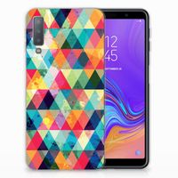 Samsung Galaxy A7 (2018) TPU bumper Geruit - thumbnail