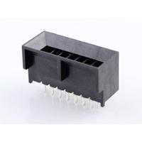 Molex 444321401 Male header, inbouw (standaard) Inhoud: 1 stuk(s) Tray - thumbnail