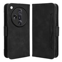 Oppo Find X7 Ultra Cardholder Series Portemonnee Hoesje - Zwart