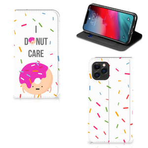 Apple iPhone 11 Pro Flip Style Cover Donut Roze