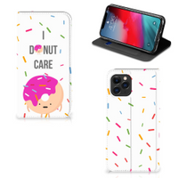 Apple iPhone 11 Pro Flip Style Cover Donut Roze - thumbnail