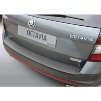 Bumper beschermer passend voor Skoda Octavia IV RS Kombi 2017- Zwart GRRBP680 - thumbnail