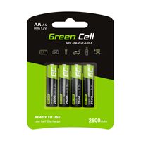 Green Cell GR01 huishoudelijke batterij Oplaadbare batterij AA Nikkel-Metaalhydride (NiMH)