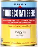 hermadix tuindecoratiebeits 719 allure white 2.5 ltr - thumbnail