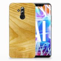 Huawei Mate 20 Lite Bumper Hoesje Licht Hout