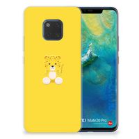 Huawei Mate 20 Pro Telefoonhoesje met Naam Baby Leopard