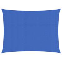 Zonnezeil 160 g/m 2x3 m HDPE blauw