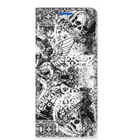 Mobiel BookCase OPPO Reno6 5G Skulls Angel