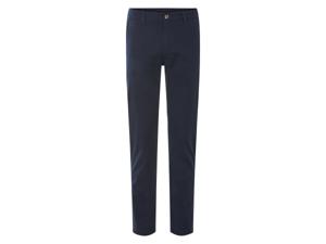 LIVERGY Heren chino (56, Marineblauw)